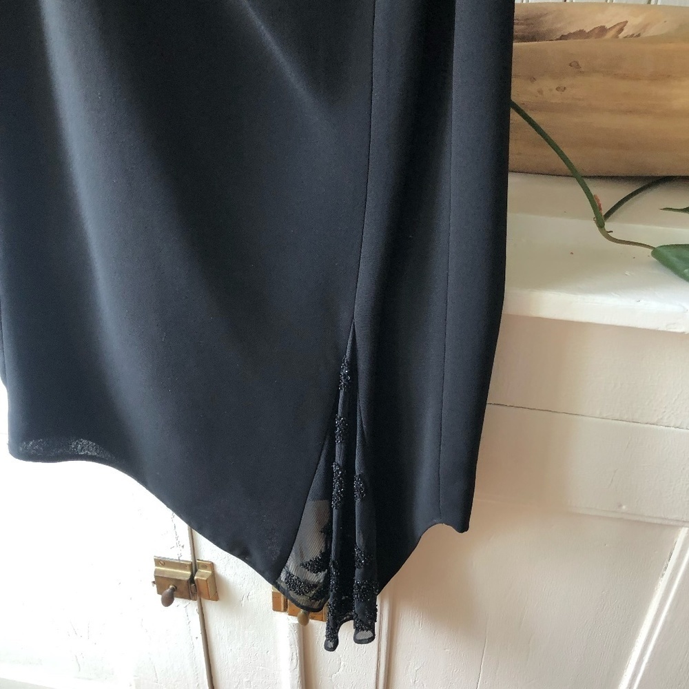PERFECT LITLLE BLACK COCKTAIL PARTY DRESS NWT SIZE 4 PETITE - Picture 10 of 11